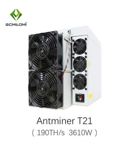 Bitmain Antminer T21 190TH/s 3610W Bitcoin Miner